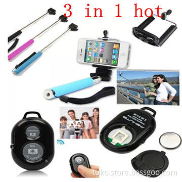 Bluetooth Camera Shutter Self-timer Remote Control Handheld for iPhone